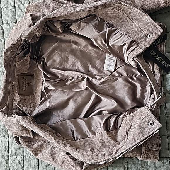 100% Leather biker Jacket - Picture 3 of 5